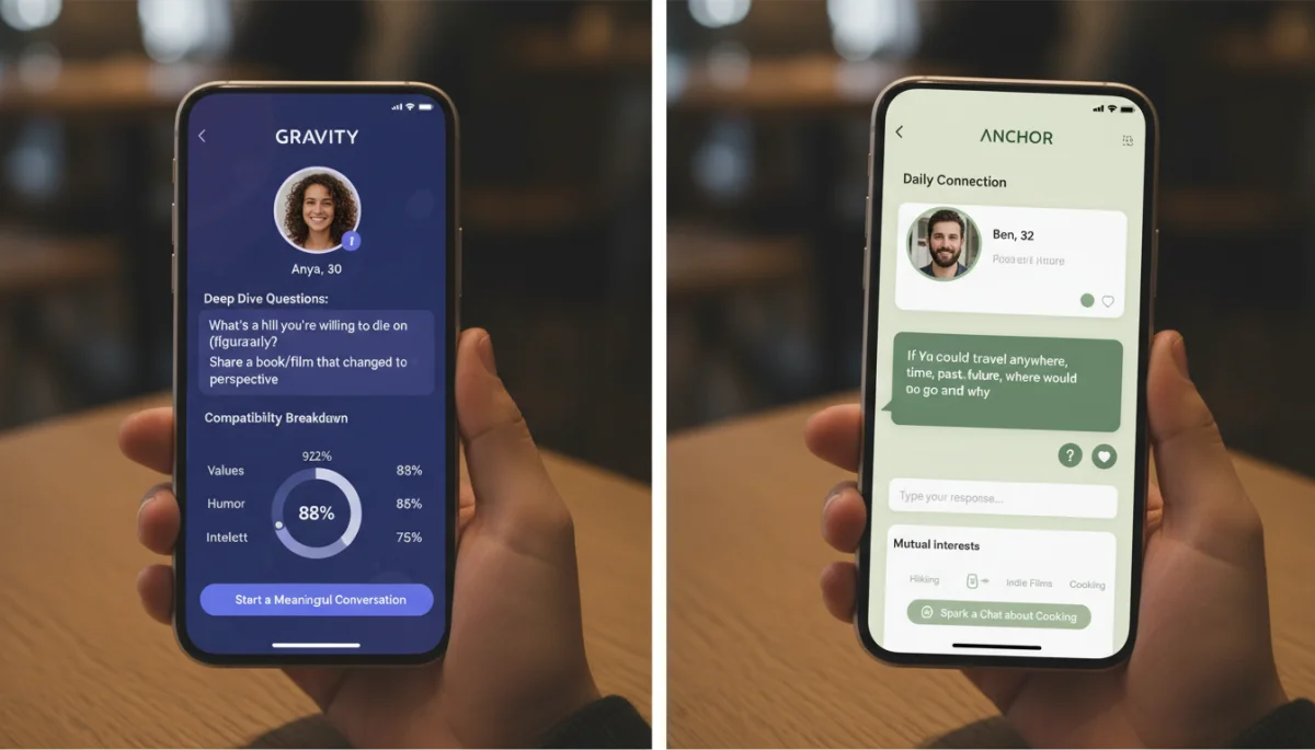Comparing dating app features for serious relationships