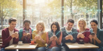 People using dating apps responsibly with ethical AI