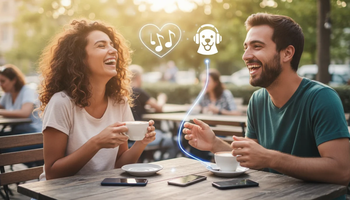 Couple enjoying a date after meeting on a niche dating app, symbolizing successful connections.