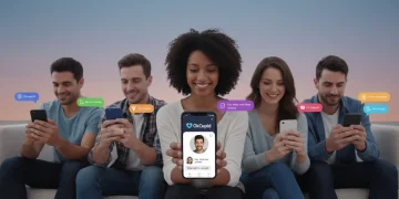 People using OkCupid app after messaging changes